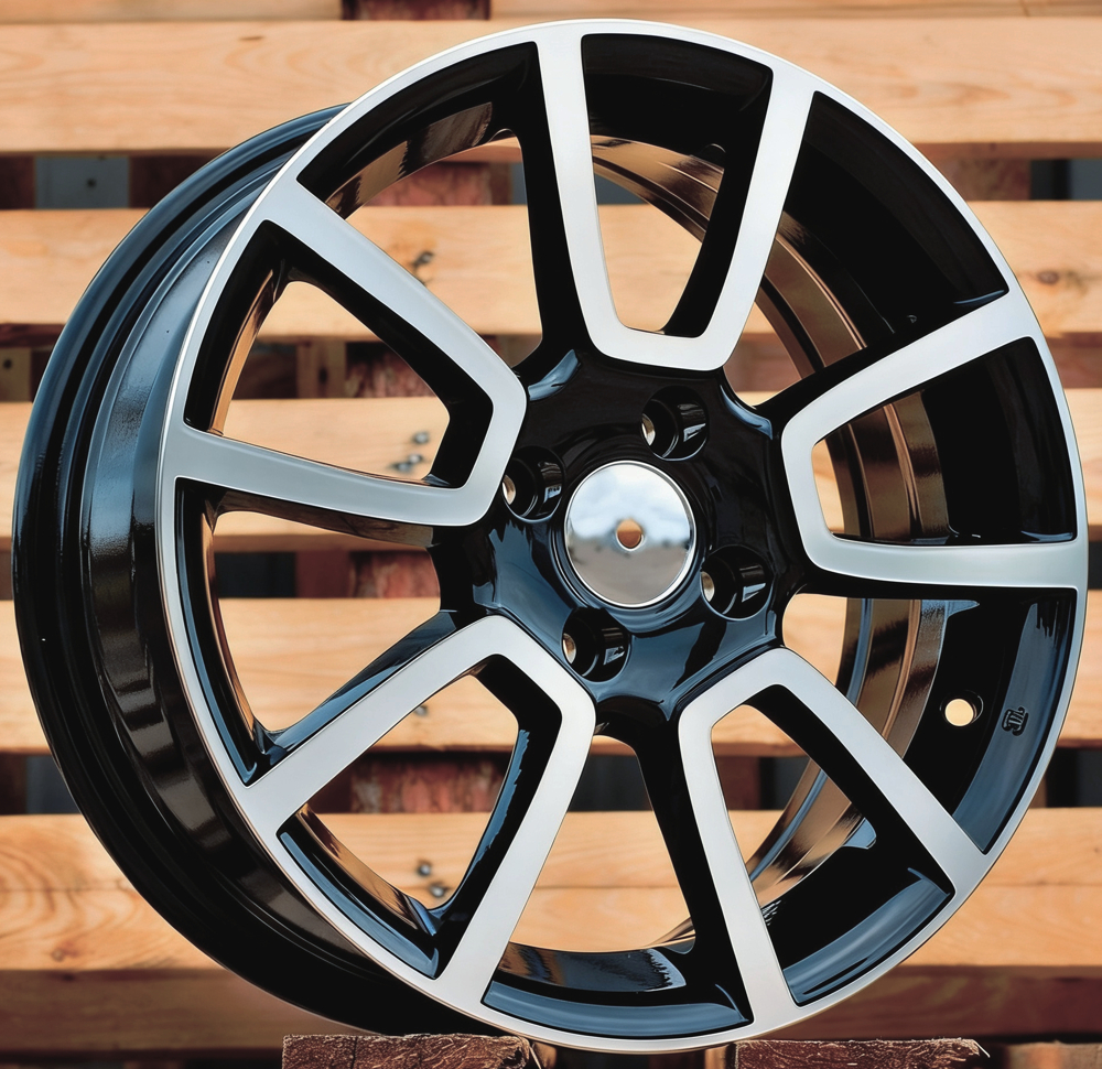 Diski R15 4x98 J6 ET35 RACINGLINE BK746 FIAT Black Polished