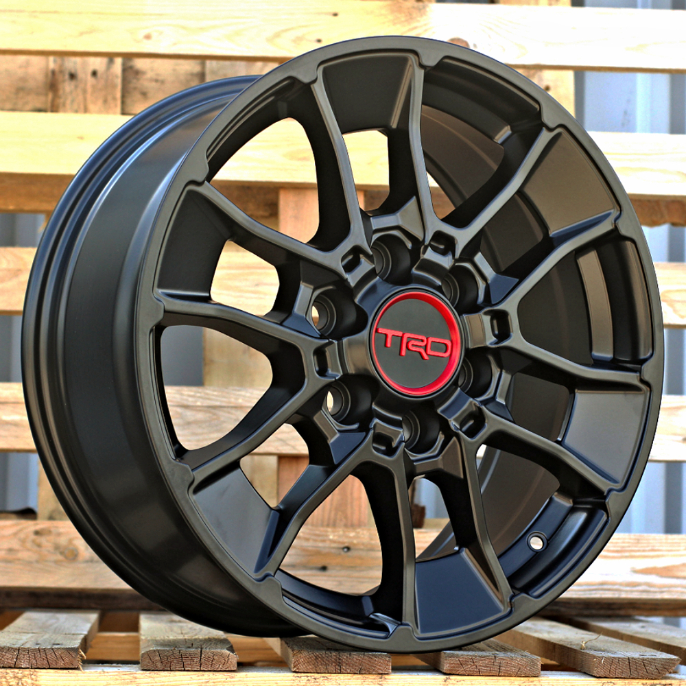 Diski R18 6x139.7 J8 ET50 RACINGLINE Y1202 TOYOTA Black Half Matt