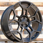 Diski R20 5×114.3 J9.5 ET30 RACINGLINE F3133 FORD Black Half Matt (Rear+Front) (Hybrid Forged)