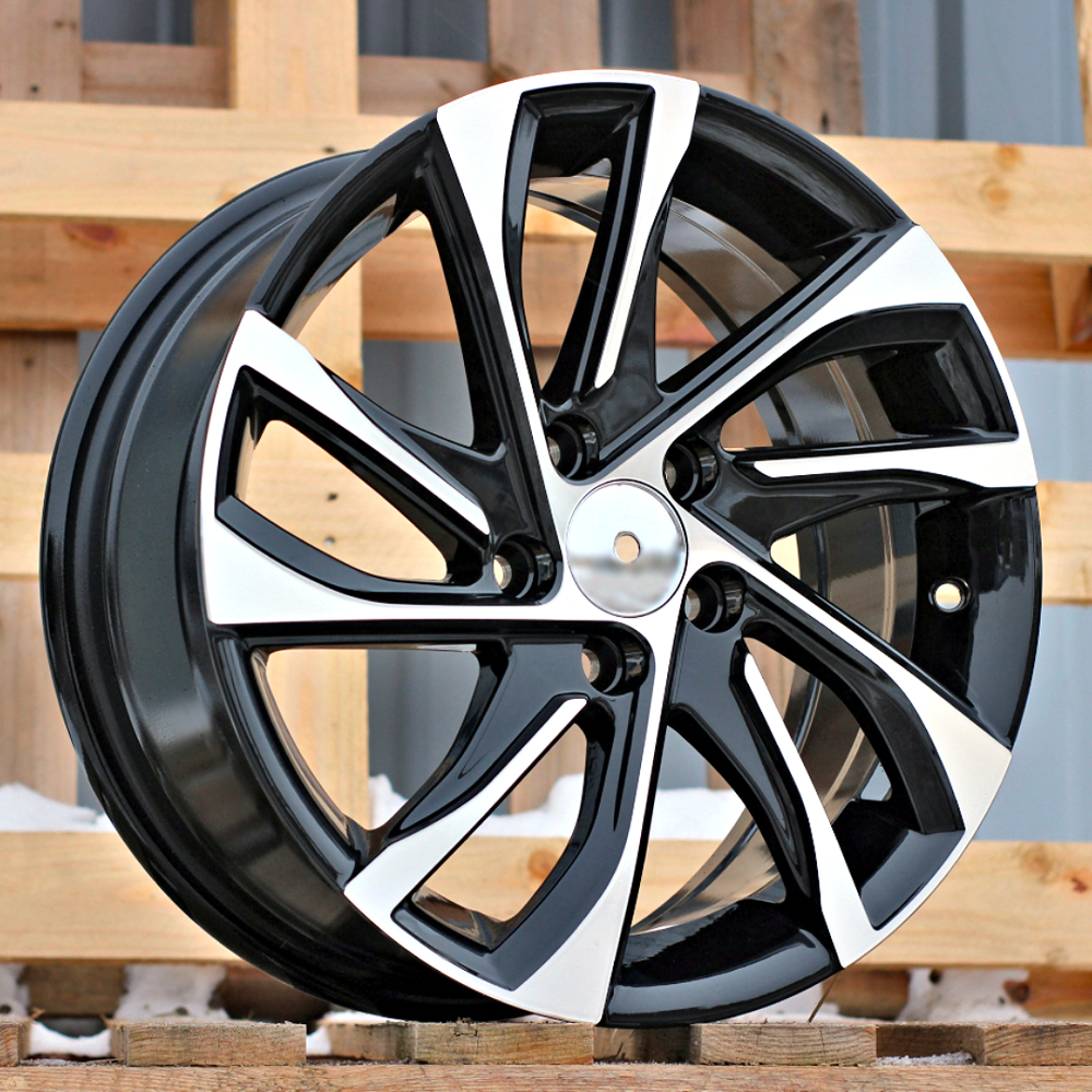 Diski R15 5x98 J6.5 ET39 RACINGLINE B1514 FIAT Black Polished