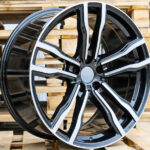 Diski R20 5×120 J10 ET40 RACINGLINE BY588 BMW Black Polished (Rear+Front)