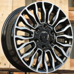 Diski R16 6×130 J7 ET50 RACINGLINE B2419 MERCEDES Black Polished