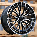 Diski R19 5×112 J8 ET40 RACINGLINE 3S1384 MERCEDES Black Polished (Rear+Front) (Hybrid Forged)
