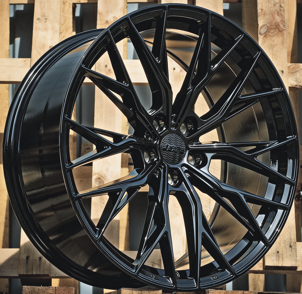 Diski R20 5x120 J9.5 ET38 HAXER HX042 Black (Rear+Front)