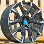 Diski R21 5×112 J9.5 ET43 RACINGLINE 3S1349 BMW Black Polished Half Matt (Rear+Front) (Hybrid Forged)