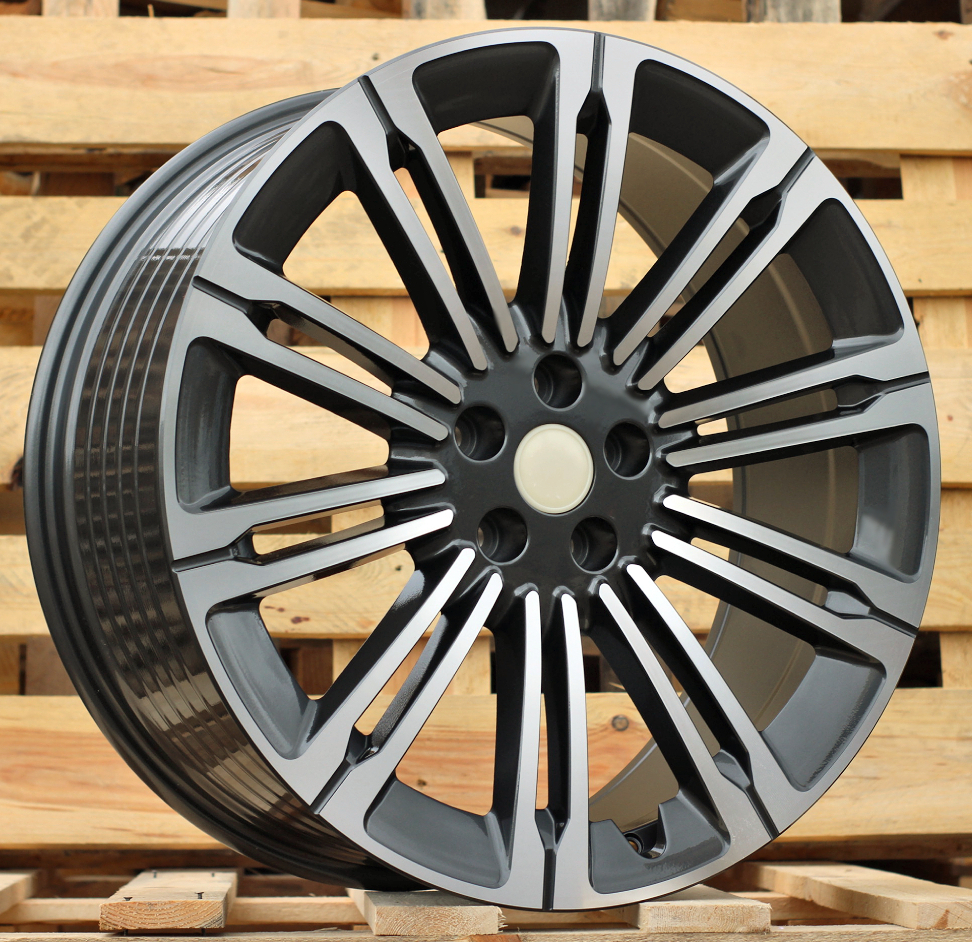Diski R21 5x120 J9.5 ET45 RACINGLINE 3S1066 LANDROVER Grey Polished (Hybrid Forged)
