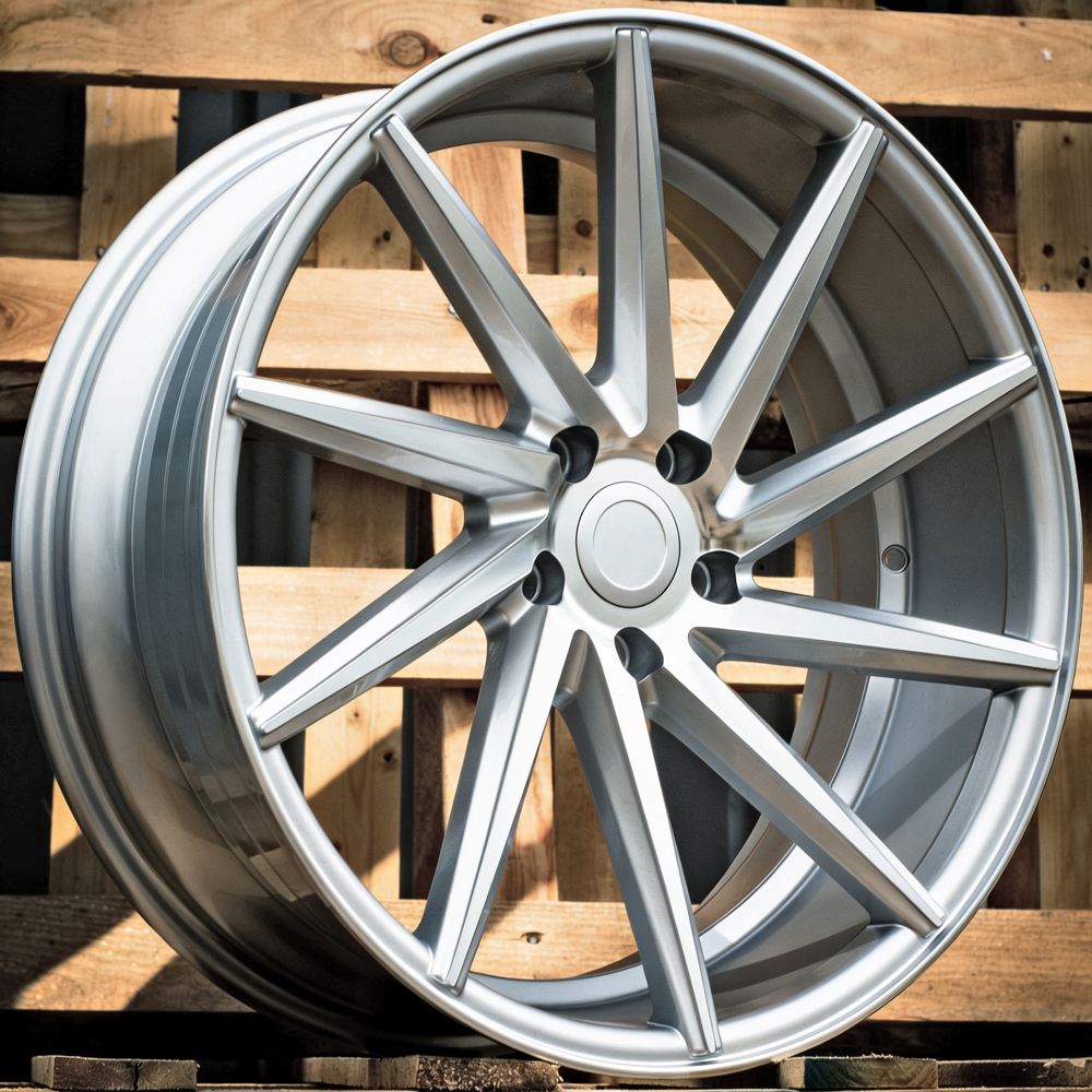 Diski R17 5x112 J7.5 ET38 RACINGLINE B1059 Silver Polished