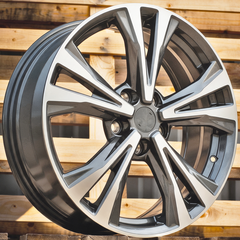 Diski R18 5x114.3 J7 ET45 RACINGLINE A5832 NISSAN Grey Polished (Hybrid Forged)