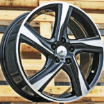 Diski R17 5×108 J7.5 ET50 RACINGLINE BY115 VOLVO Black Polished