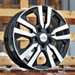 Diski R16 5×114.3 J6 ET50 RACINGLINE IN3516F RENAULT Black Polished (Hybrid Forged)