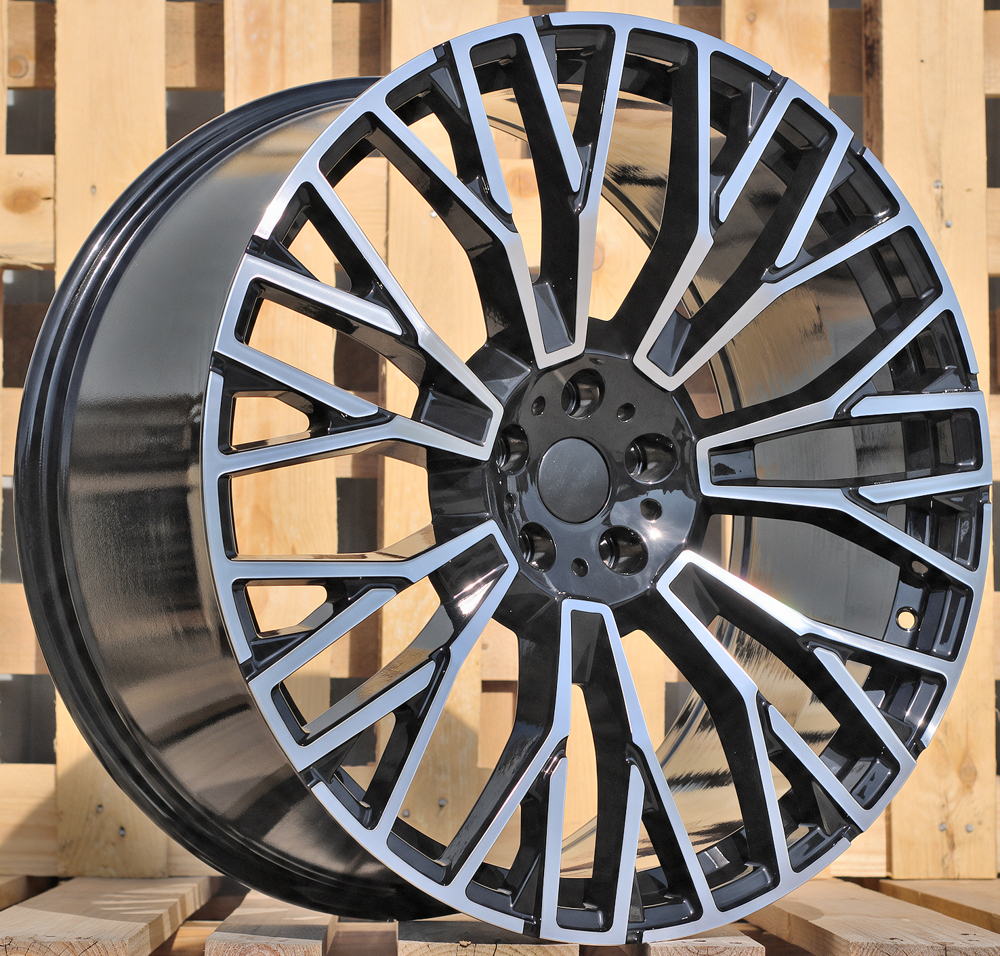 Diski R21 5x112 J9.5 ET37 RACINGLINE 3S1111 BMW Black Polished (Hybrid Forged)