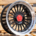 Diski R17 5×120 J9 ET15 RACINGLINE 7307R BMW Black +Polished Lip (Rear+Front)