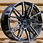 Diski R21 5×112 J9.5 ET31 RACINGLINE 3S1284 BMW Black Polished (Rear+Front) (Hybrid Forged)