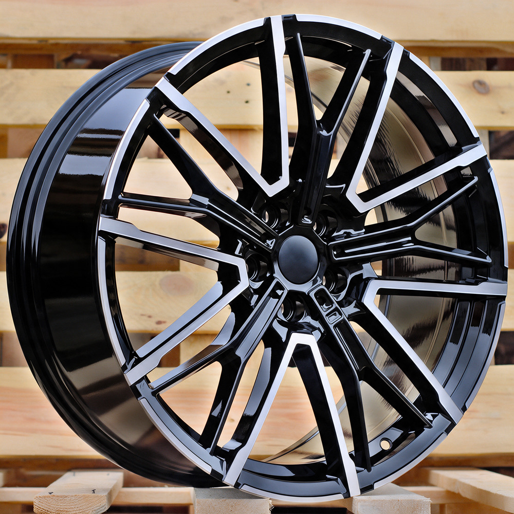 Diski R21 5x112 J9.5 ET31 RACINGLINE 3S1284 BMW Black Polished (Rear+Front) (Hybrid Forged)