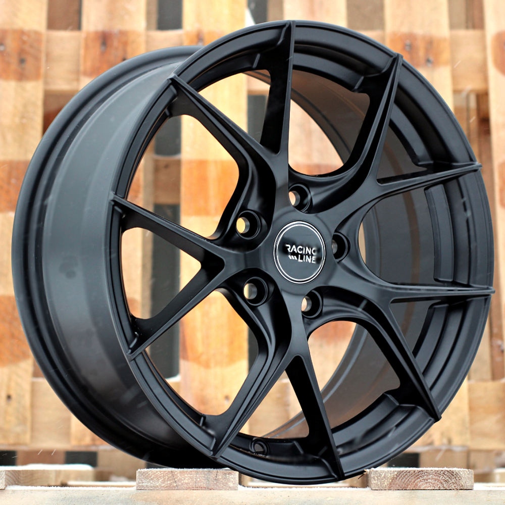 Diski R16 5x108 J7 ET44 RACINGLINE B5713 Black Half Matt