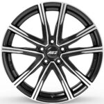 Diski R19 5×108 J7 ET48 AEZ Montreal dark Black/polished